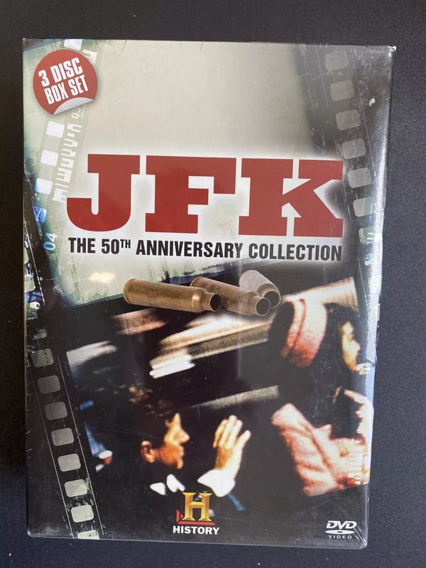 JFK 50th ANNIVERSARY COLLECTION (3 x DVD) Region 2 Brand New