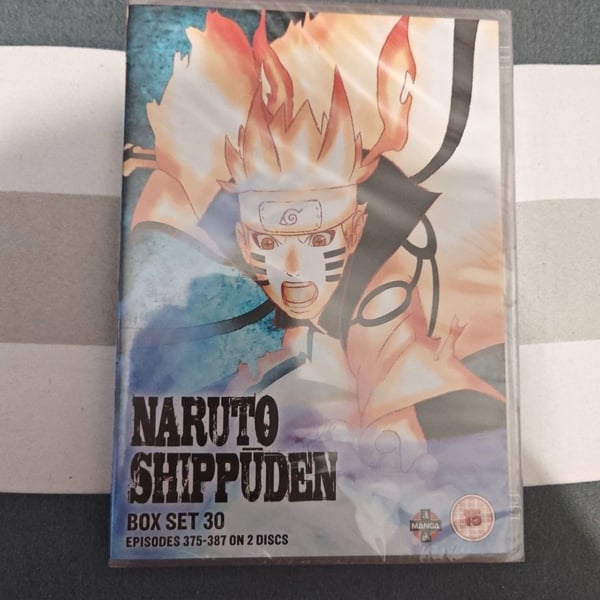 Naruto - Shippuden: - Box Set 30 DVD Episodes #375 - 387 (2017) Region 2 Brand New