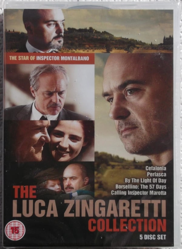 THE LUCA ZINGARETTI COLLECTION BOX SET 5-DISC Region 2 Brand New