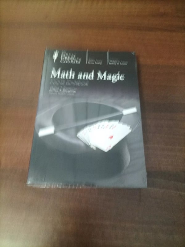 The Great Courses - Math and Magic - DVD - 2 Discs - 12 Lectures - Region Free Brand New