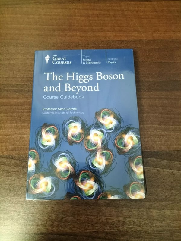 THE HIGGS BOSON AND BEYOND 2 DVD and Course Guidebook by Sean Carroll. Region 2 Brand New