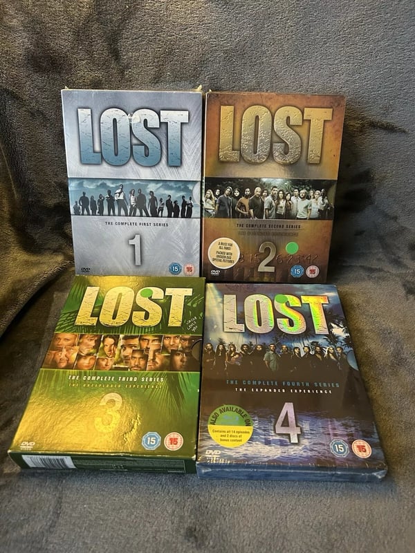 Lost: Sesong 1-4 [DVD] Boksesett – Region 2
