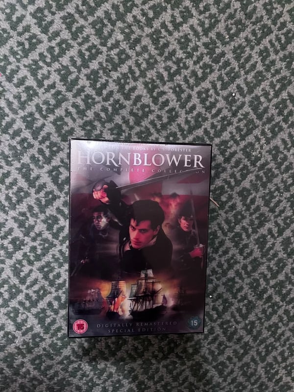 Hornblower: The Complete Collection DVD (3D/holographic cover + ) Region 2 Brand New