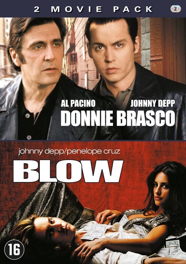 Blow And; Donnie Brasco - uncut (2 movie collection) (DVD) Region 2 Brand New