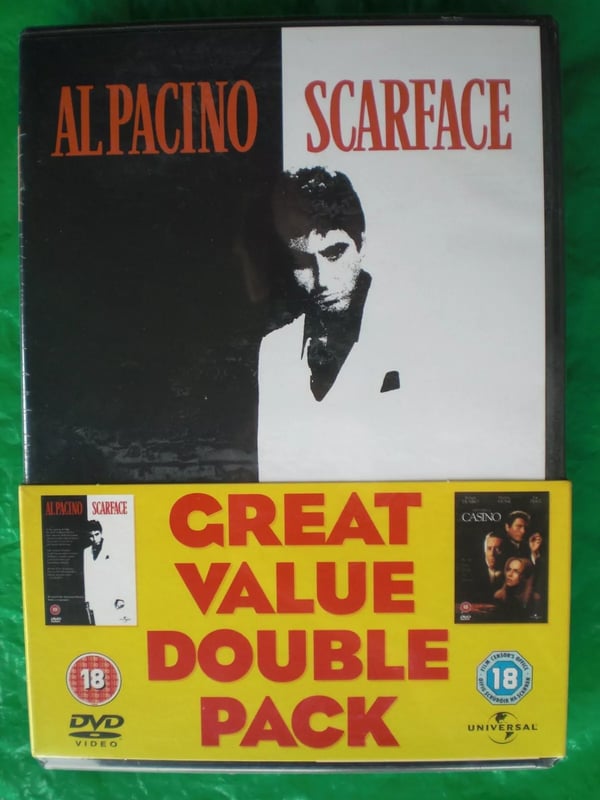SCARFACE+ CASINO Robert De Niro BOX SET () Region 2 Brand New