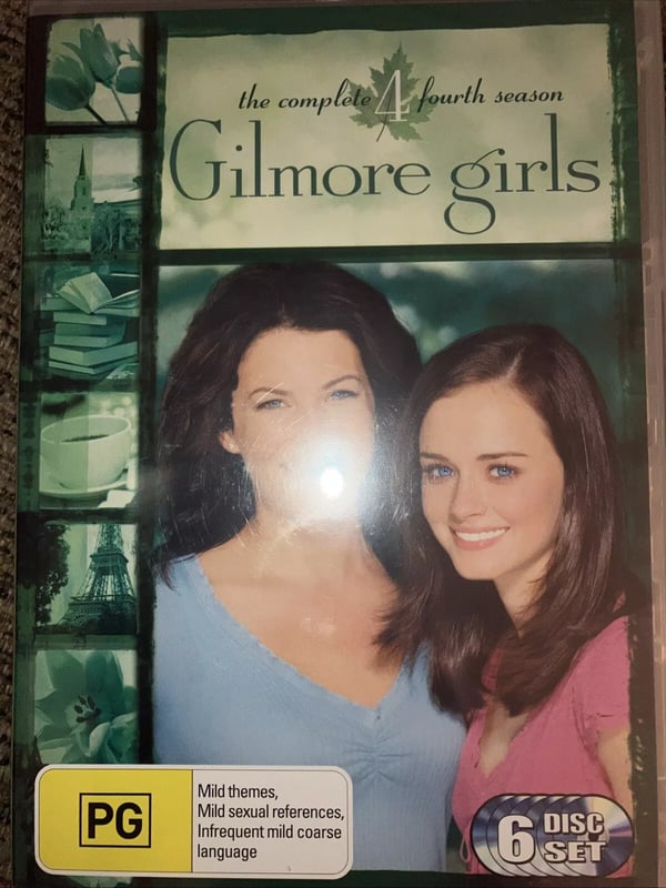 - Gilmore Girls The Complete 4th Season - 6 x CD BOXSET Multi Regio Region 2 Brand New