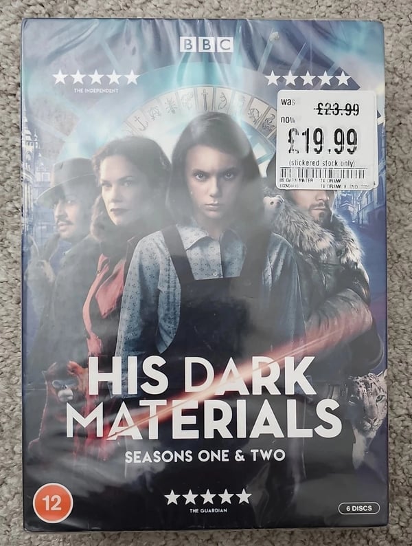 His Dark Materials: Season One & Two [12] DVD Box Set - Region 2 Brand New