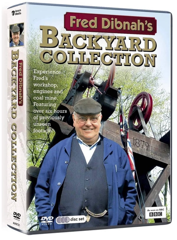 Fred Dibnah's Backyard Collection [DVD] 2009 - 3-Disc Sæt