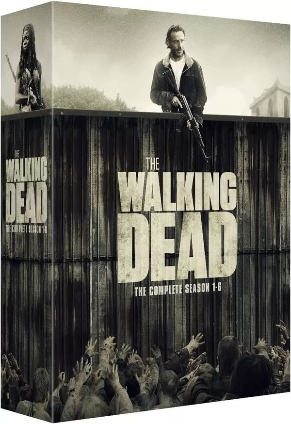 The Walking Dead: The Complete Season 1-6 DVD (2016) Ultimate Zombie Experience Region 2 Brand New