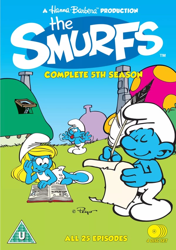 The Smurfs: Complete Season Five [U] DVD Box Set Region 2 Brand New