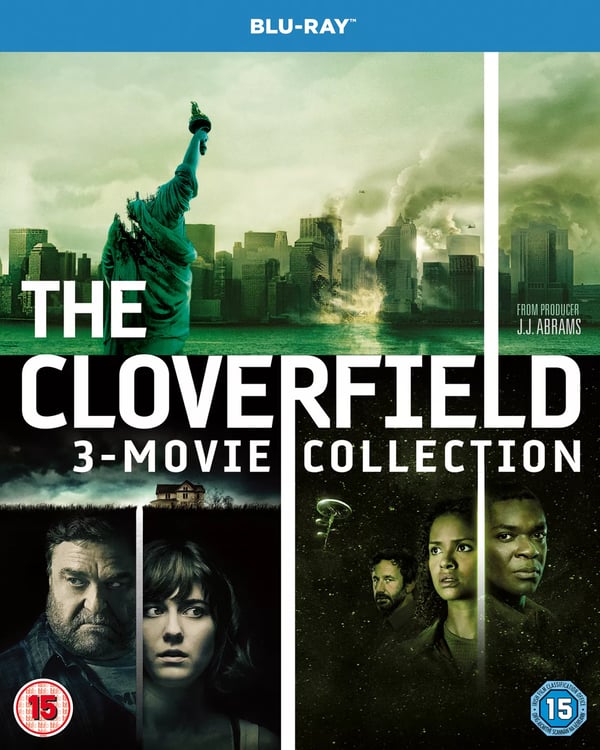 Cloverfield 1-3: The Collection [15] Blu-ray Box Set Region 2 Brand New