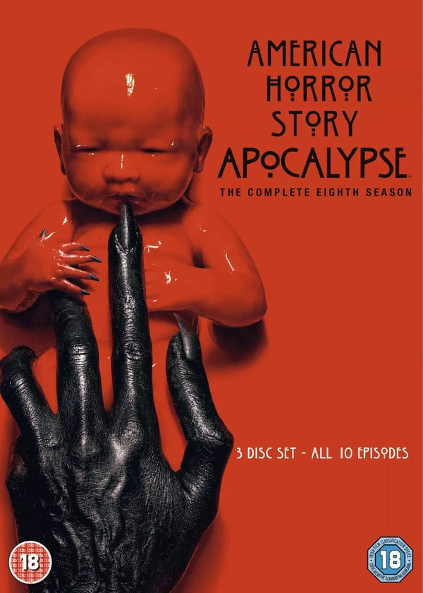 American Horror Story: Apocalypse Season 8 [18] DVD Box Set Region 2 Brand New
