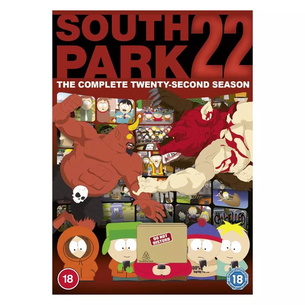 South Park: Season 22 [18] DVD Box Set Region 2 Brand New