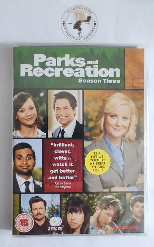 Parks and Recreation - Sesong 3 (3-Disc DVD Box Set) med Amy Poehler