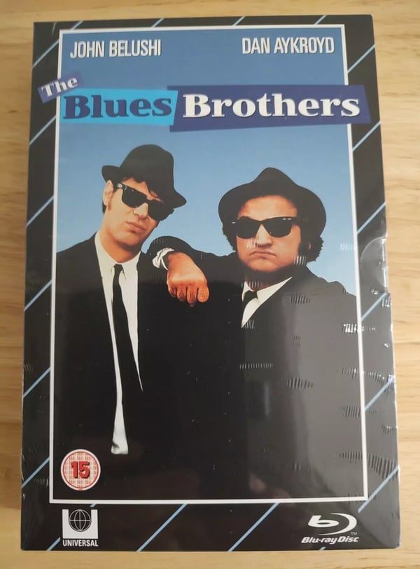 The Blues Brothers (1980) Limited Edition Blu-ray+DVD Retro VHS Packaging Boxset Region 2 Brand New