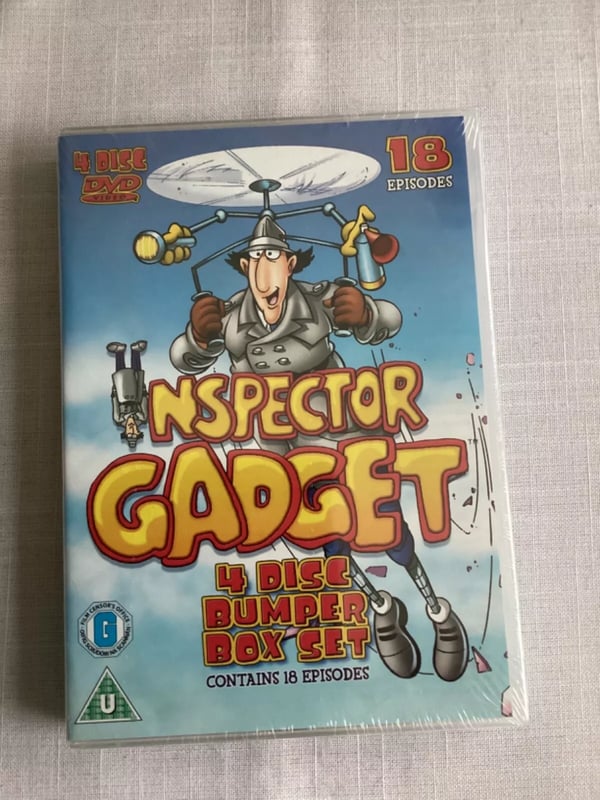 Inspector Gadget Collection (Box Set) (DVD, 2010) Region 2 Brand New