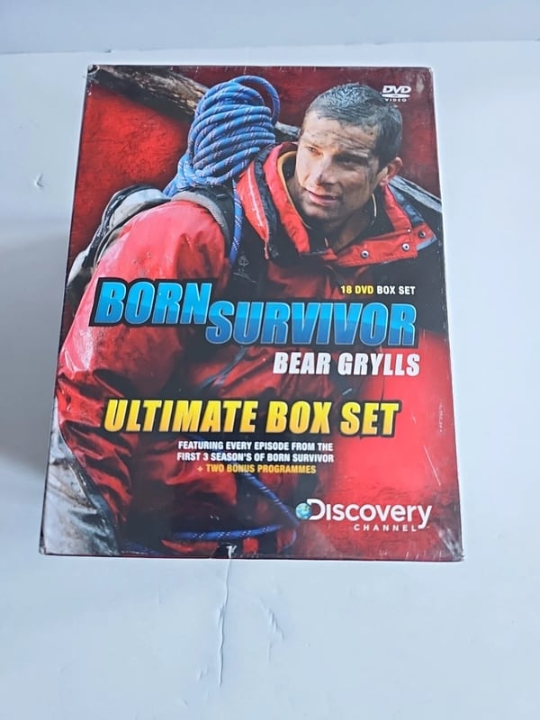 Bear Grylls - Born Survivor Series 1-3 Box Set - Region 2 Brand New