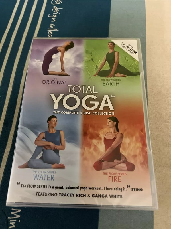 Total Yoga Collection (Box Set) (DVD, 2010)-REGION 0 ( ALL REGIONS)- Brand New