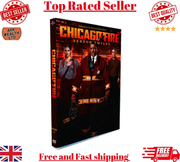 Chicago Fire Sæson 12 [DVD] Region 2