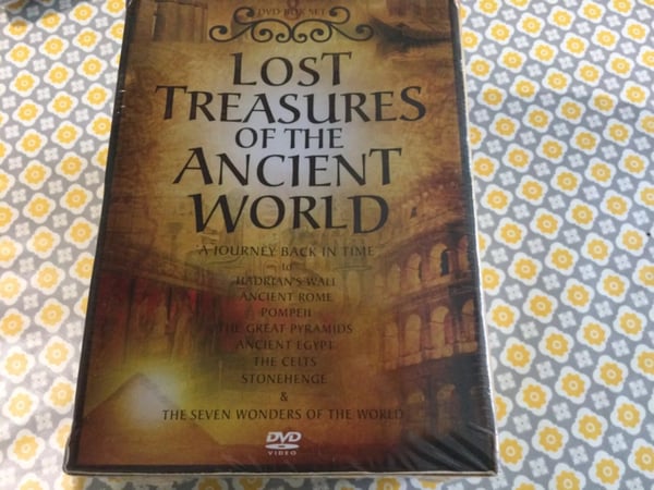 LOST TREASURES OF THE ANCIENT WORLD DVD Boxset Stonehenge Celts Egypt Rome Etc Region 2 Brand New