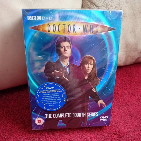 Doctor Who The Complete Series Four 6-Disc Box Set Region 2 Brand New