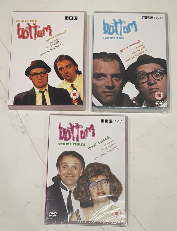 BOTTOM COMPLETE SERIES 1-3 DVD COLLECTION SERIES 1 2 3 Region 2 Brand New