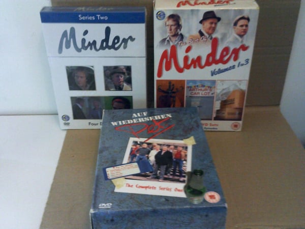 Minder Complete Series 2 Box Set + Vol 1-3 + Free S One DVD