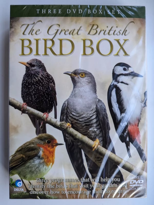 The Great British Bird Box (DVD, 2009, 3-Disc Box Set) Documentary, Region 2 Brand New