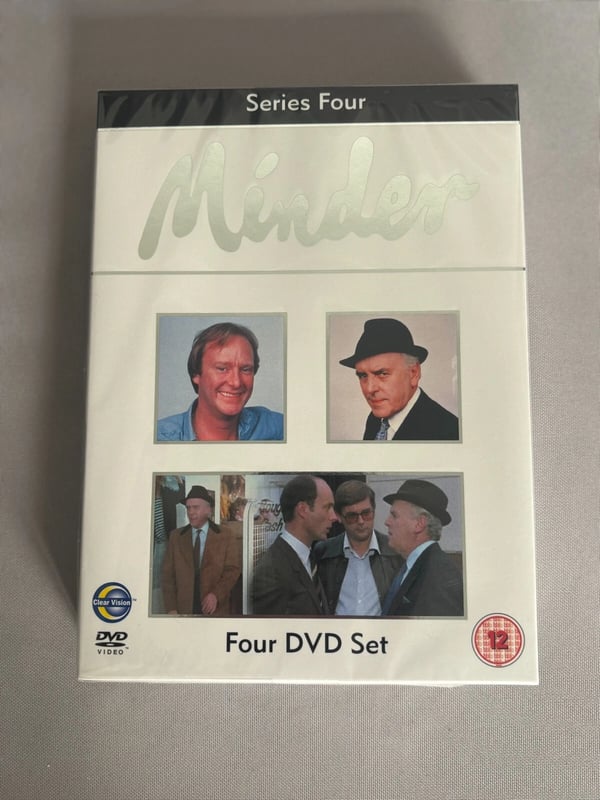 Minder Complete Fourth Series DVD George Cole & Region 2 Brand New