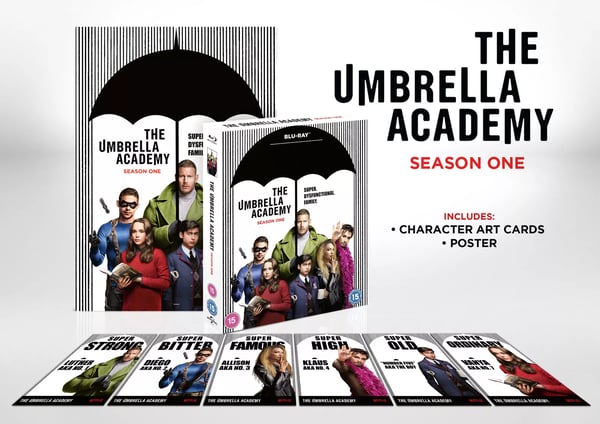 The Umbrella Academy: Season 1 [15] Blu-ray Box Set Region 2 Brand New