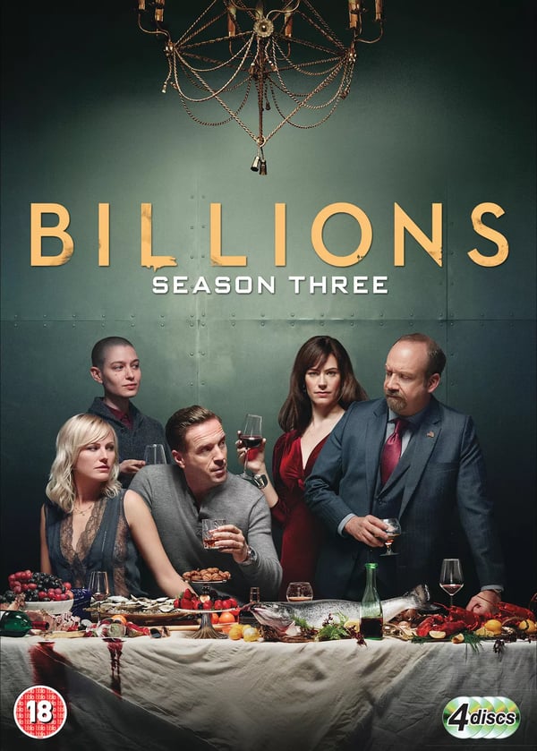 Billions: Season Three [18] DVD Box Set Region 2 Brand New