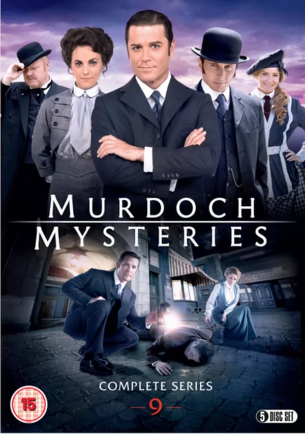 Murdoch Mysteries: Complete Series 9 [15] DVD Box Set Region 2 Brand New
