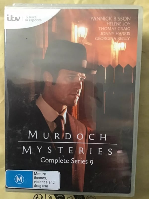 Murdoch Mysteries Sæson 9 DVD Region 2