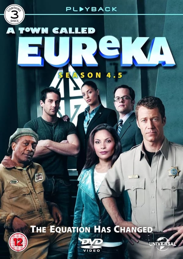 A TOWN CALLED EUREKA COMPLETE SERIES 4.5 DVD THE EQUATION HAS CHANGED R2 Region 2 Brand New