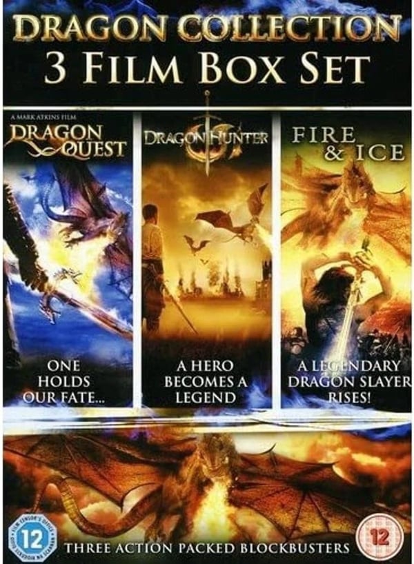 Dragon Trilogy Triple Film Pack DVD (Del 1, 2, 3) Region 2