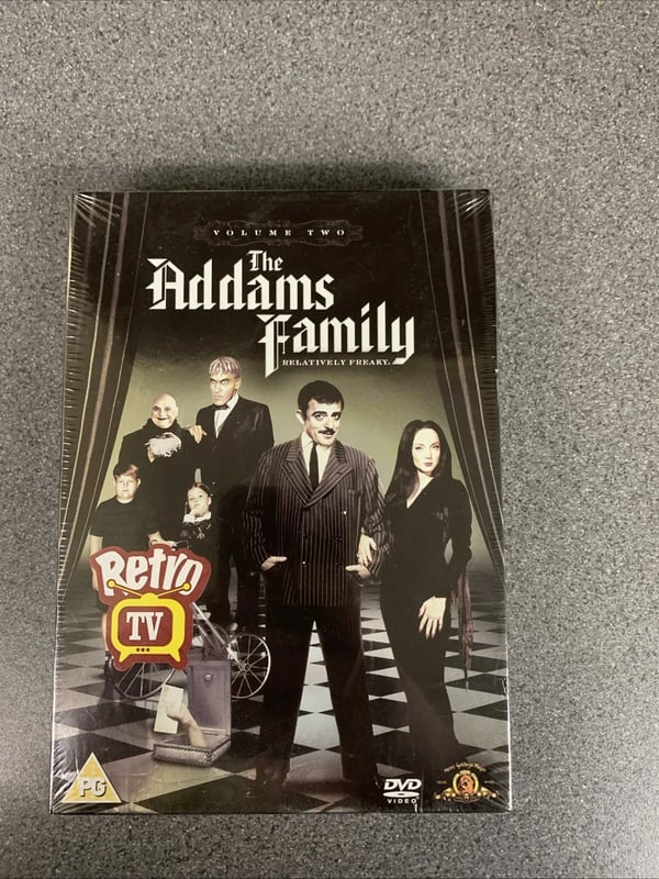 Familjen Addams Vol. 2 – Box Set (DVD, 2007)