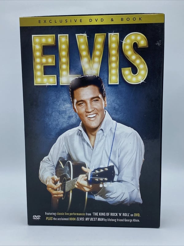Elvis Exclusive DVD & Book Collectors Set Region 2 Brand New