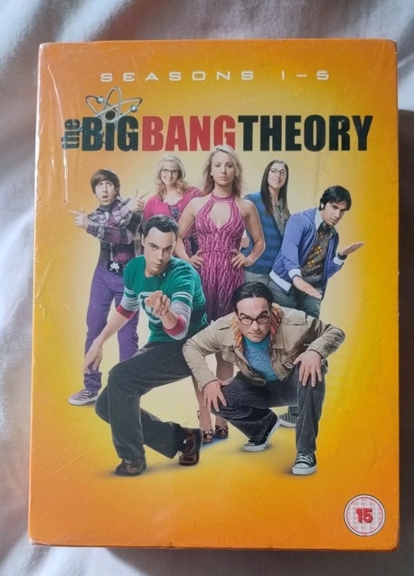 The Big Bang Theory - Series 1-5 - Complete (Box Set) (DVD, 2012) Region 2 Brand New