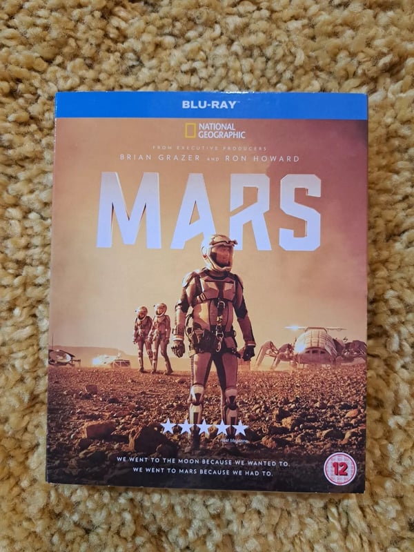 MARS - National Geographic Series Ron Howard - Blu-ray DVD Region 2 Brand New
