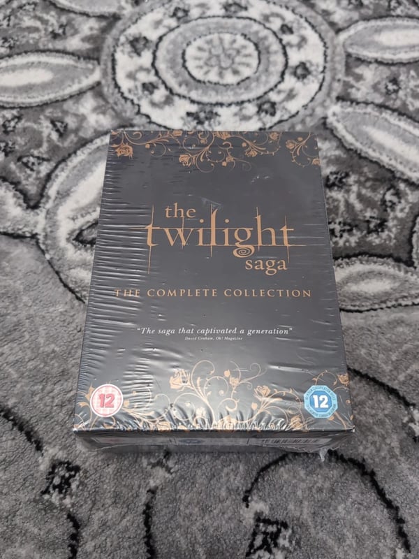 The Twilight Saga Komplett Samling – DVD Bokssett