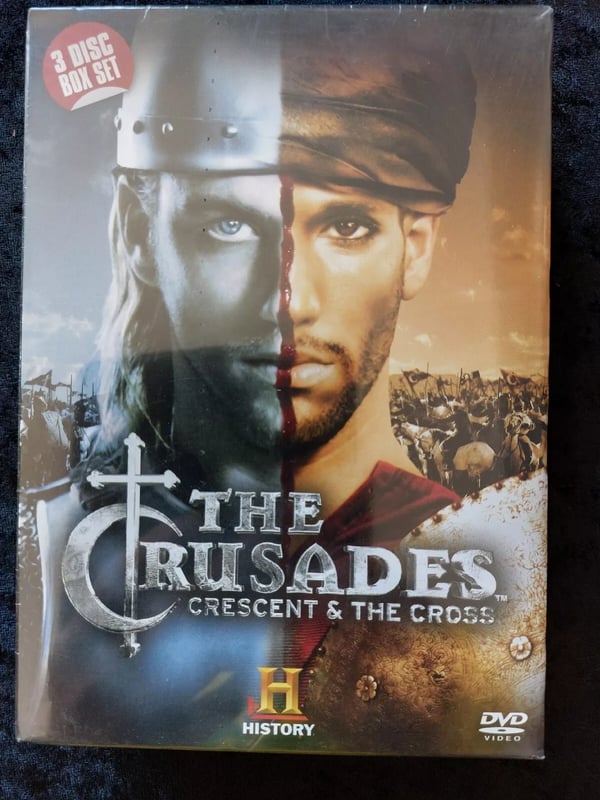 THE CRUSADES CRESCENT & THE CROSS DVD BOX SET2005 Region 2 Brand New