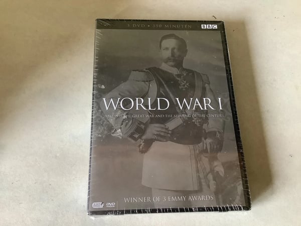 WORLD WAR I 1914-1918 3 DVDs BBC production Region 2 Brand New WORLD WAR I 1914-1918 3 DVDs BBC production Region 2 Brand New