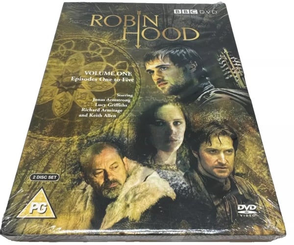 Robin Hood Volume One Episoder 1-5 BBC DVD Robin Hood Volume One Episoder 1-5 BBC DVD