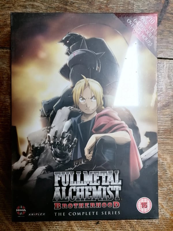 Fullmetal Alchemist Brotherhood: Hela Serien [15] DVD Box Set