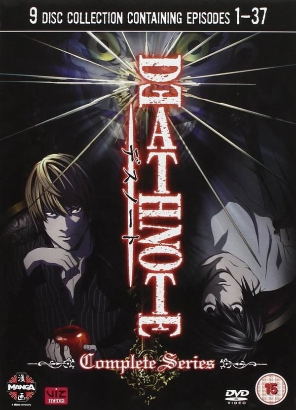 Death Note Complete DVD Animation & Anime (2009) Kappei Yamaguchi Region 2 Brand New