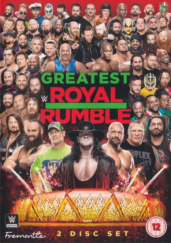 WWE Greatest Royal Rumble - John Cena etc - Region 2 DVD Brand New