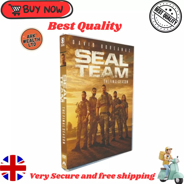 SEAL Team: The Final Season [15] DVD Box SetOpens Region 2  Brand New