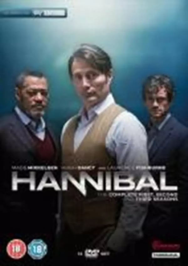 Hannibal - Kausi 1-3 DVD (2015) Mads Mikkelsen, Alue 2