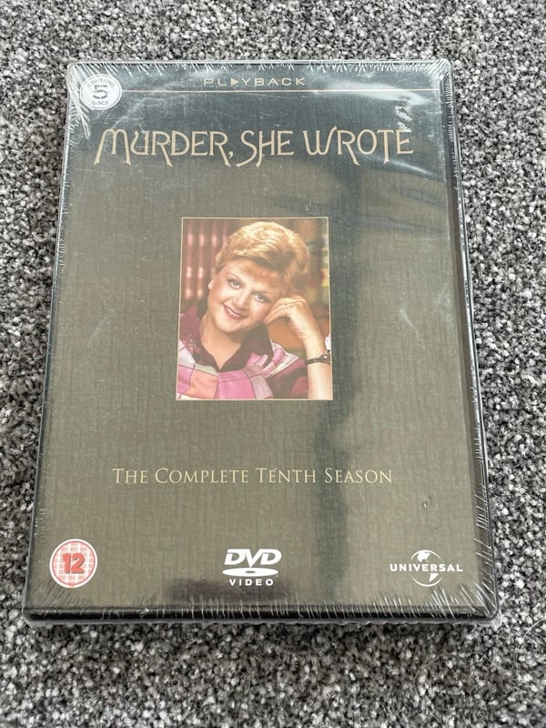 Murder She Wrote Hela Serien 10 DVD Region 2 Murder She Wrote Hela Serien 10 DVD Region 2