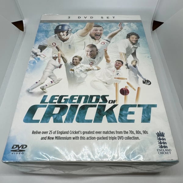 Legends of Cricket – 3-disc DVD, Region 2 Legends of Cricket – 3-disc DVD, Region 2
